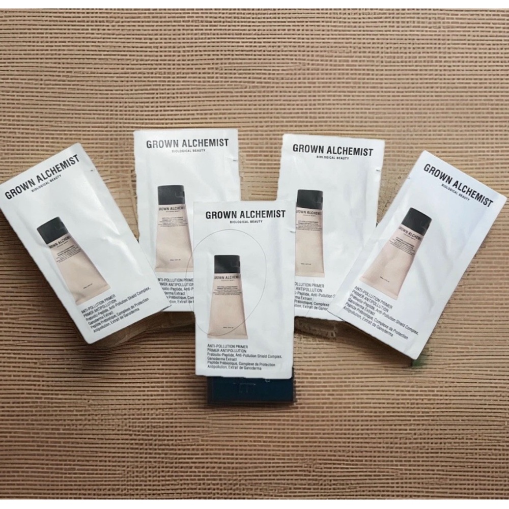 Grown Alchemist Anti-Pollution Primer 5X’s Sample Packs 0.07 Fl Oz Ea